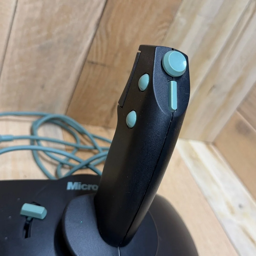 Microsoft SideWinder 3D Pro Black Flight JoyStick Simulator for PC